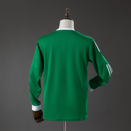 Camisola Manga Comprida Alemanha 2012 Alternativa Verde Versão Adepto