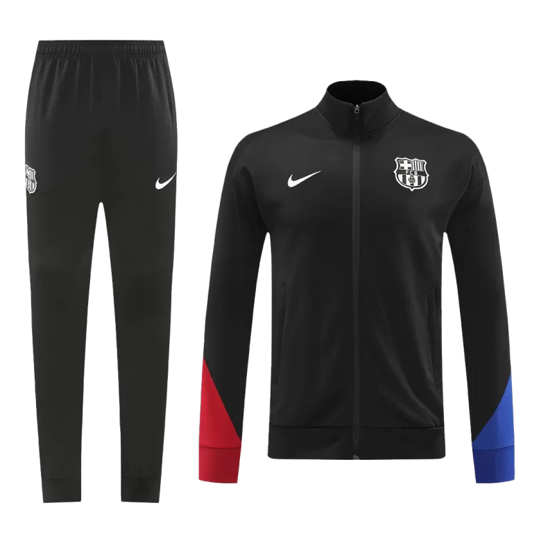 Fato de Treino FC Barcelona 2024-25 - Casaco sem Capuz