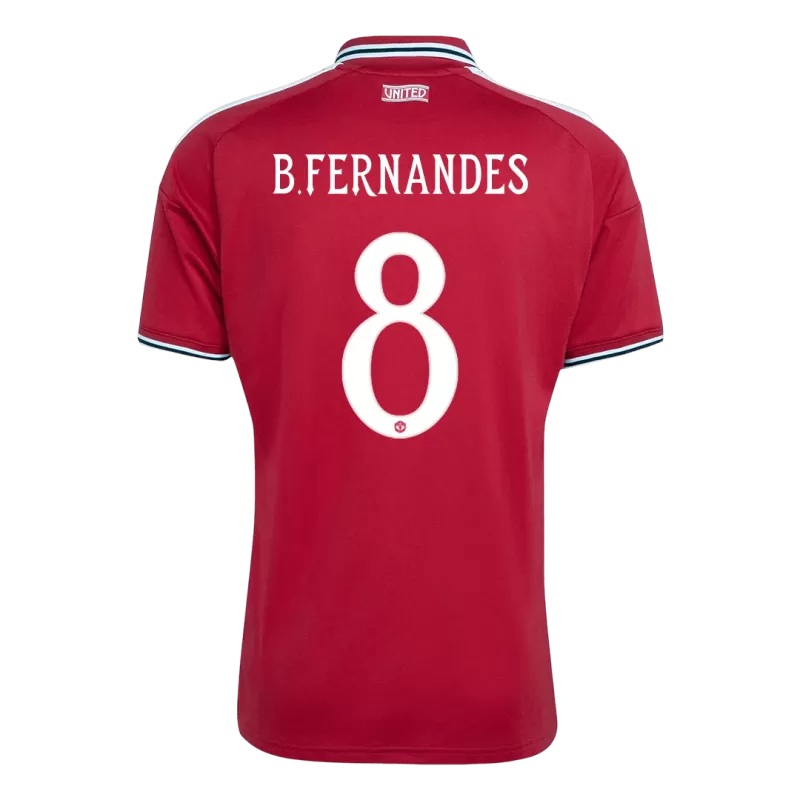 Camisola M-UNITED 2026-27 Principal UCL Versão Adepto B. FERNANDES #8