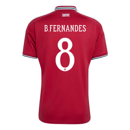 Camisola M-UNITED 2026-27 Principal UCL Versão Adepto B. FERNANDES #8