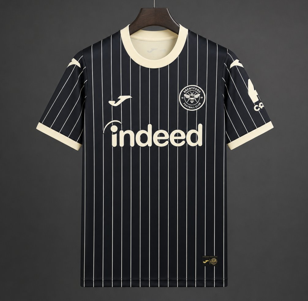 Camisola B-FORD 2026-27 Alternativa Preta Versão Adepto