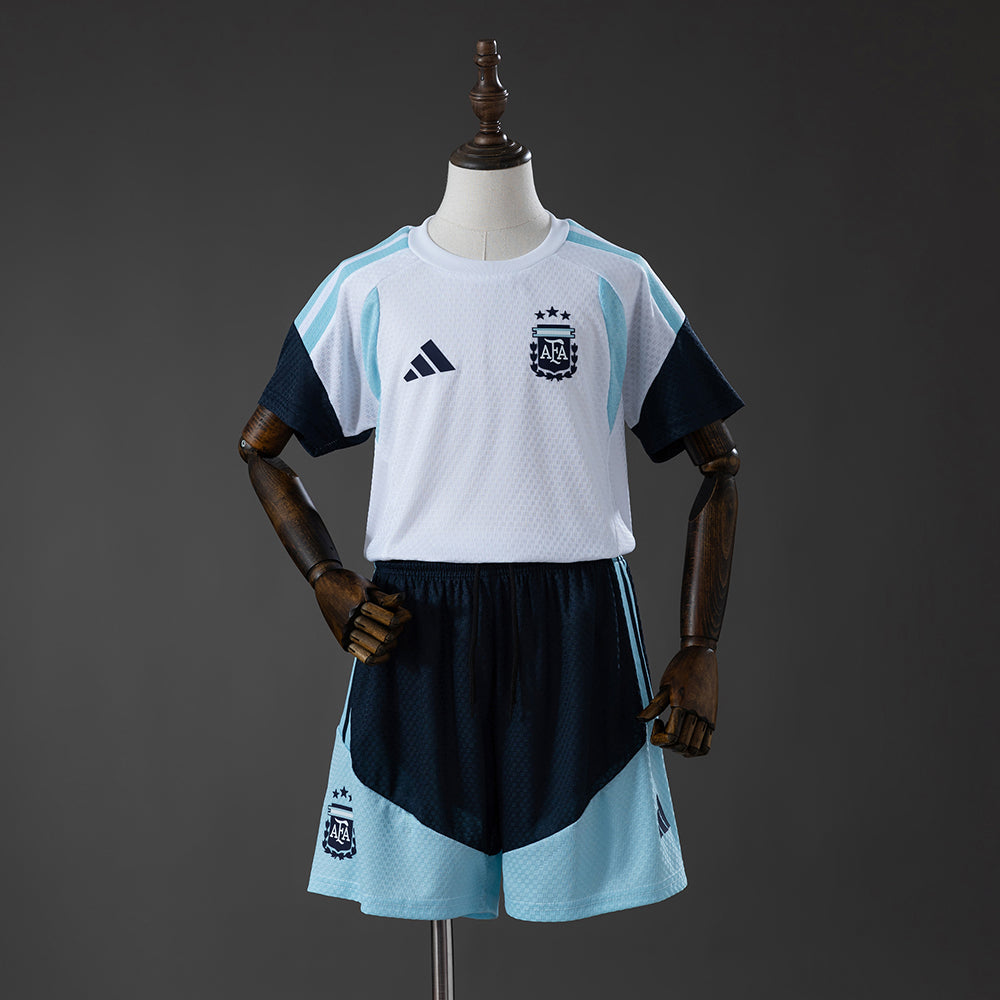 Kit Criança Argentina 2026 Treino Branco