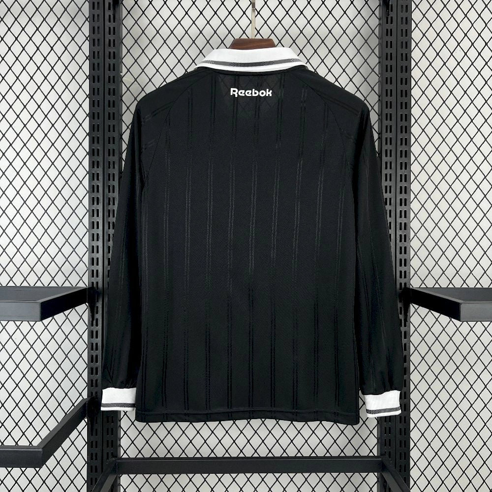 Camisola Manga Comprida Botafogo-RJ 2025-26 Alternativa Preta Versão Adepto