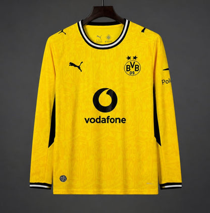 Camisola Manga Comprida Borussia Dortmund 2026-27 Principal Versão Adepto