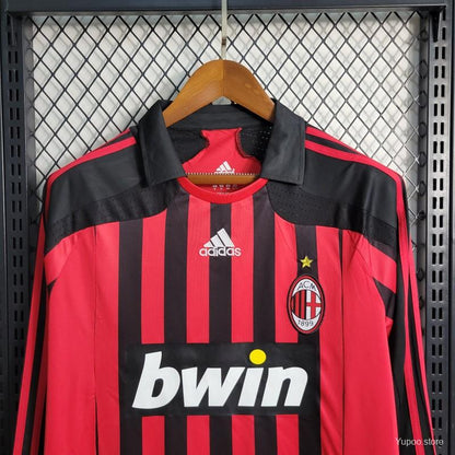 Camisola Manga Comprida AC Milan 2007-08 Principal