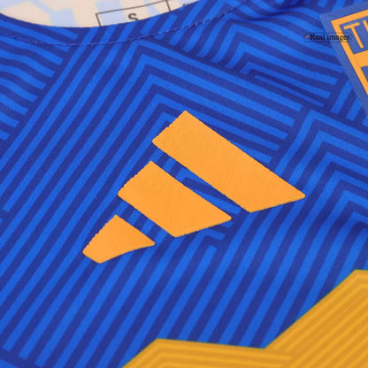Camisola Tigres UANL 2024-25 Alternativa Azul Versão Adepto