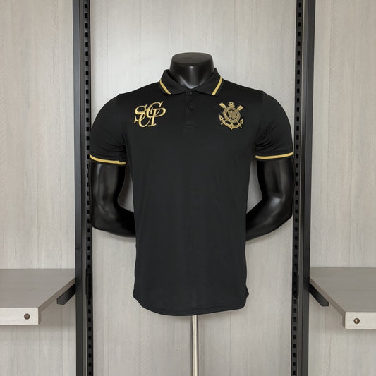 Polo SC Corinthians 2025-26 Preto