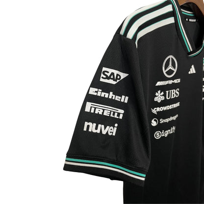 Camisola Mercedes 2025 - Preto