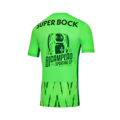 Camisola SCP 2024-25 Alternativa Verde Bi-Campeão