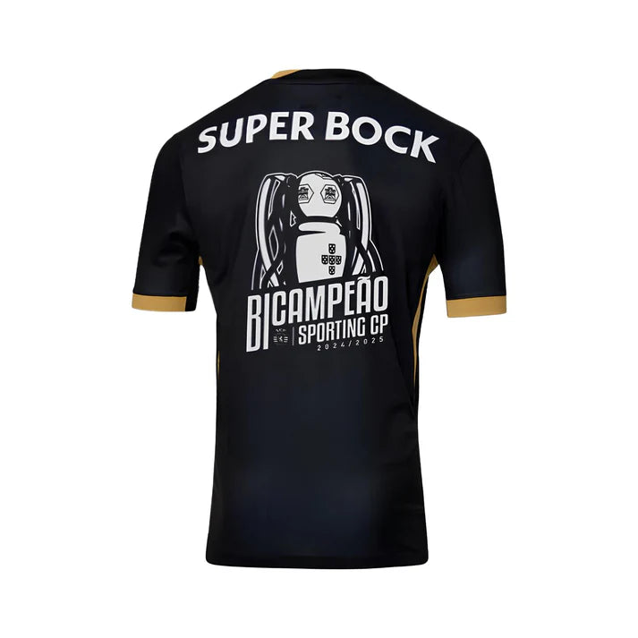 Camisola SCP 2024-25 Edição Especial CR7 Bi-Campeão