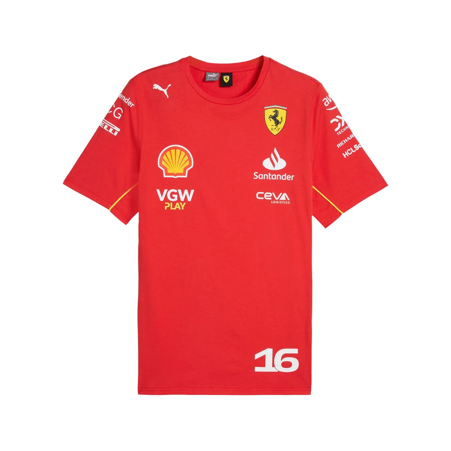 Camisola #16 CHARLES LECLERC Ferrari 2024