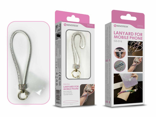 Cordão Fashion Universal para Telemóvel GS-016 BRANCO (Entrega Imediata)