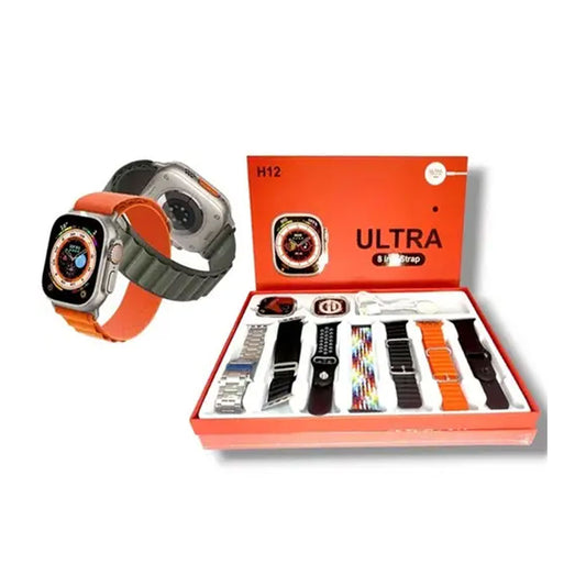 Smartwatch 8 em 1 - H12 - Ultra (Entrega Imediata)