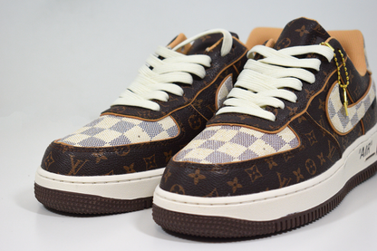 Nike Air Force 1 x Louis Vuitton Brown (Entrega Imediata)