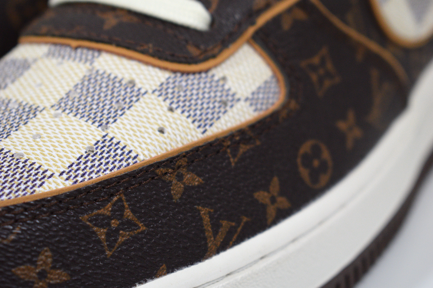 Nike Air Force 1 x Louis Vuitton Brown (Entrega Imediata)