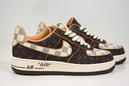 Nike Air Force 1 x Louis Vuitton Brown (Entrega Imediata)