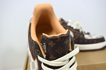 Nike Air Force 1 x Louis Vuitton Brown (Entrega Imediata)