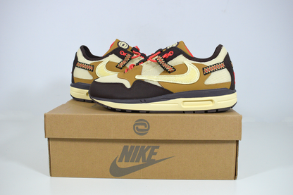Nike Air Max 1 X Travis Scott Cactus Jack Brown (Entrega Imediata)