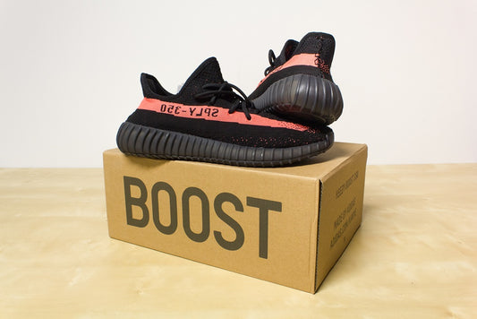 Adidas Yeezy Boost 350 V2 Black/ Red (Entrega Imediata)