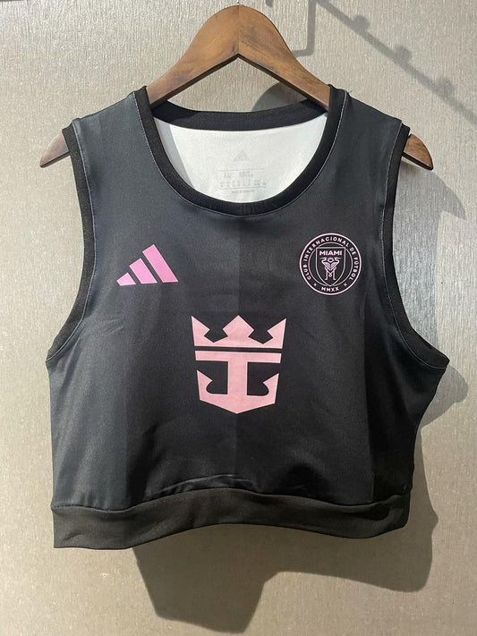 Manga Cava Mulher Inter Miami CF 2025-26 Alternativa