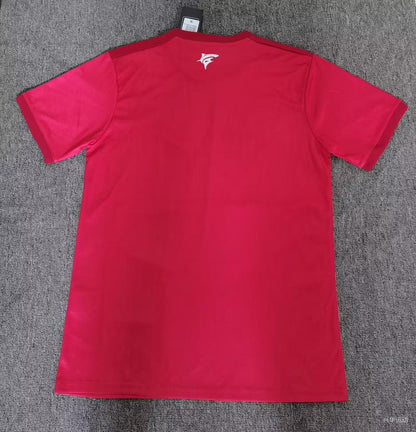 Camisola Cabo Verde 2024 Alternativa Vermelha Versão Adepto