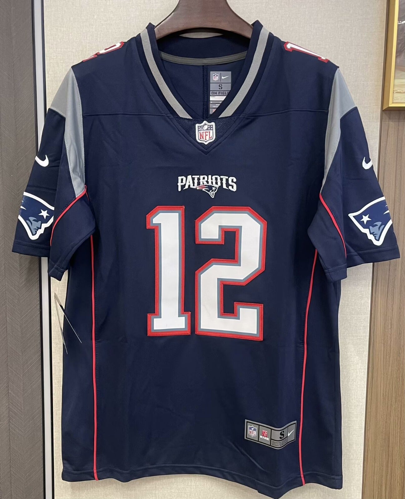 Camisola NFL 2025-26 New England Patriots TOM BRADY #12