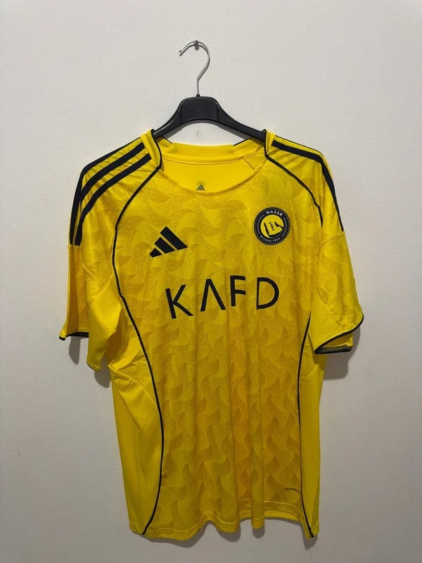 Camisola Al-Nassr 2025-26 Principal Versão Adepto (Entrega Imediata)