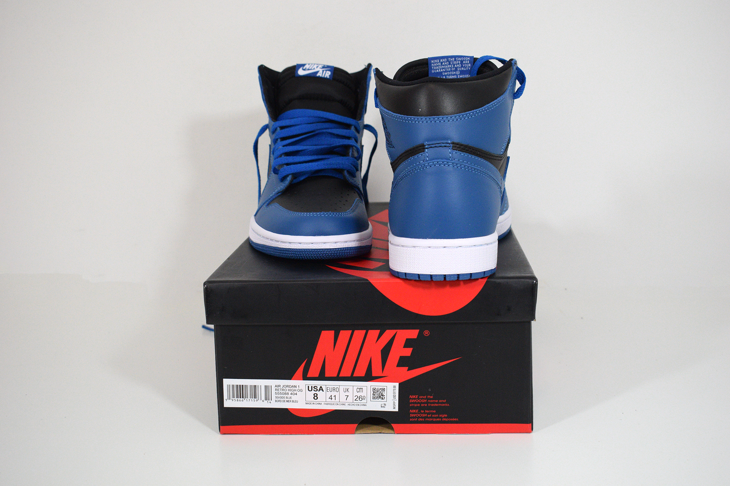 Nike Jordan 1 Retro High Dark Marina (Entrega Imediata)