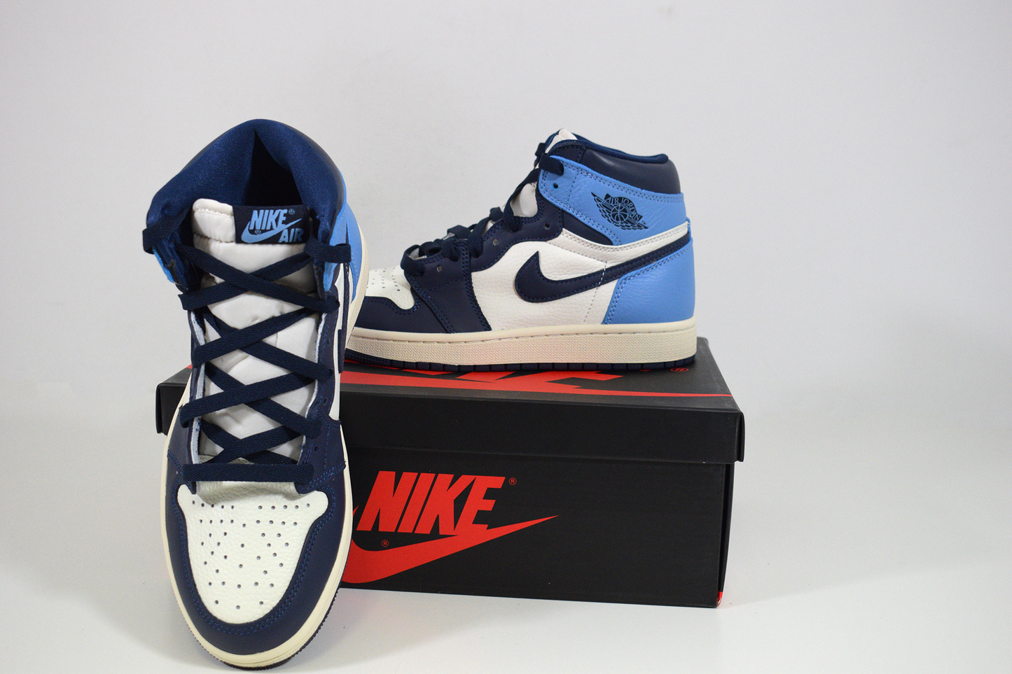 Nike Jordan 1 Retro High Obsidian UNC (Entrega Imediata)