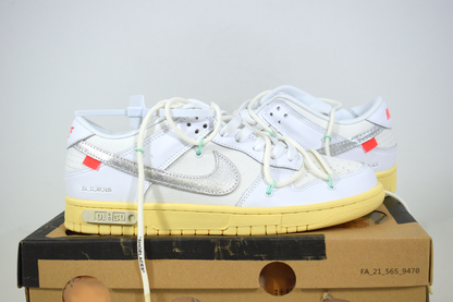 Nike SB Dunk Low Off-White Lot 1 (Entrega Imediata)