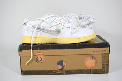 Nike SB Dunk Low Off-White Lot 1 (Entrega Imediata)