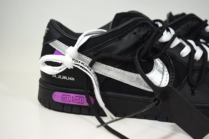 Nike SB Dunk Low Off-White Lot 50 (Entrega Imediata)