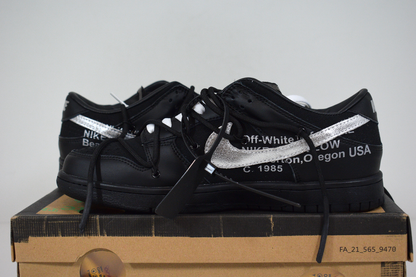 Nike SB Dunk Low Off-White Lot 50 (Entrega Imediata)