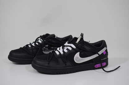 Nike SB Dunk Low Off-White Lot 50 (Entrega Imediata)