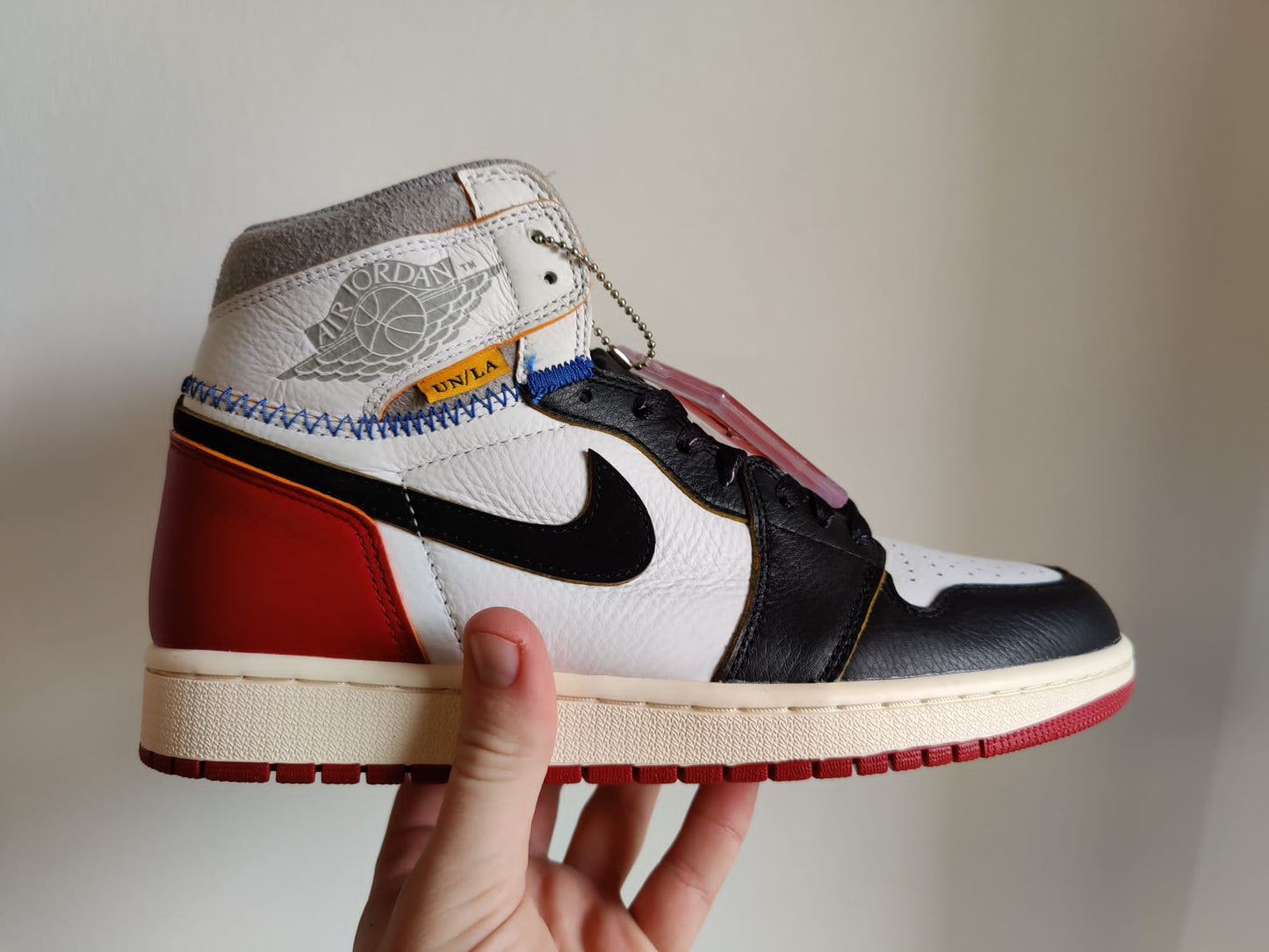 Nike Jordan 1 Retro High Union LA Black Toe (Entrega Imediata)