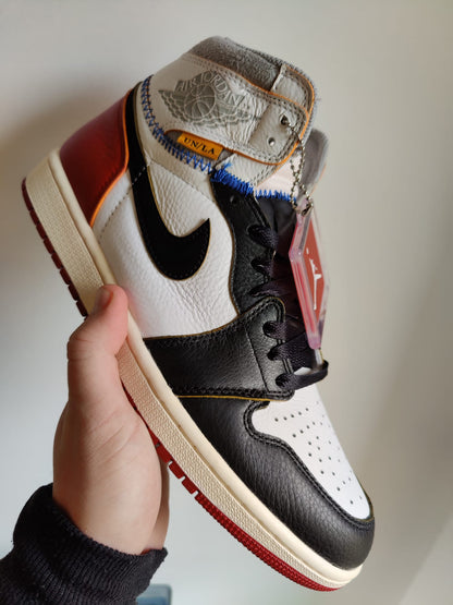 Nike Jordan 1 Retro High Union LA Black Toe (Entrega Imediata)