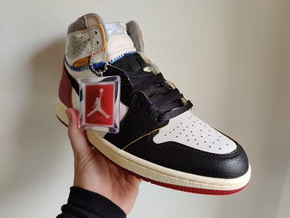 Nike Jordan 1 Retro High Union LA Black Toe (Entrega Imediata)