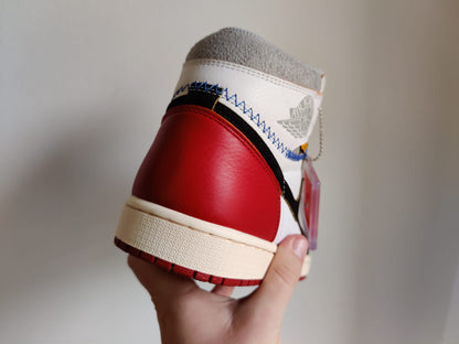 Nike Jordan 1 Retro High Union LA Black Toe (Entrega Imediata)