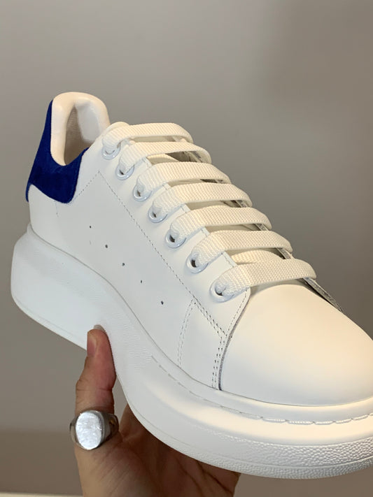 Alexander McQueen Sneaker White Blue (Entrega Imediata)