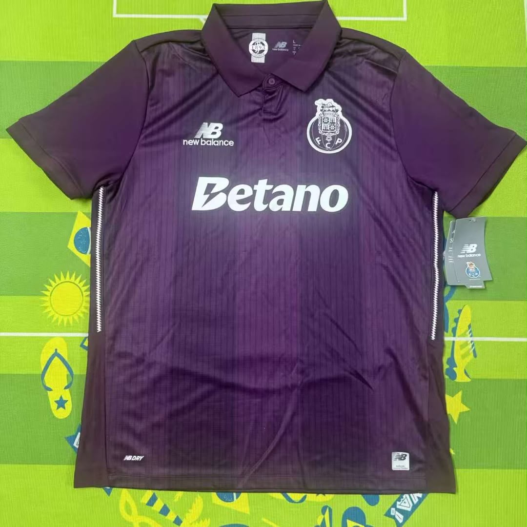 Camisola F.C.P. 2026-27 Alternativa Roxa Lisa Versão Adepto
