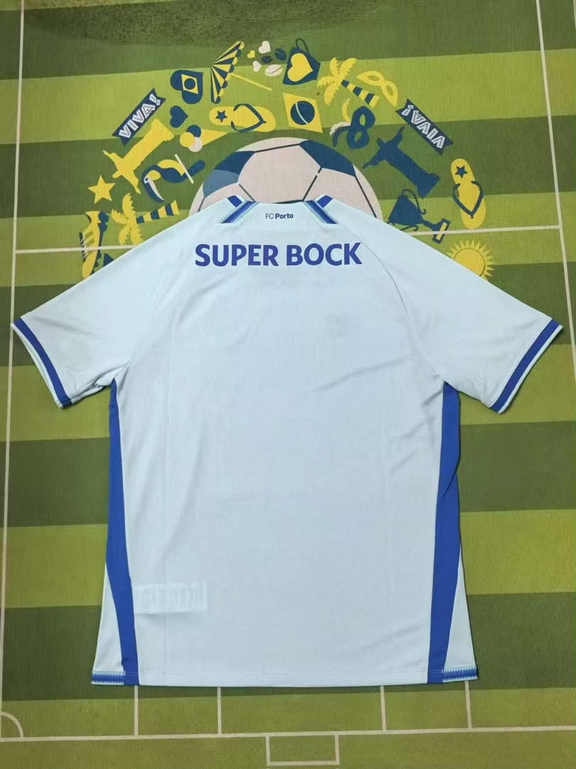 Camisola F.C.P. 2026-27 Alternativa Azul Lisa Versão Adepto