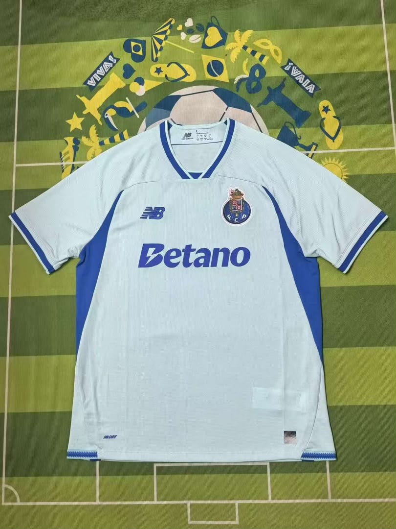 Camisola F.C.P. 2026-27 Alternativa Azul Lisa Versão Adepto