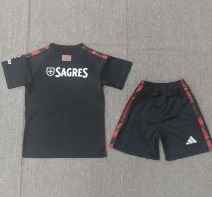 Kit Criança S.L.B. 2026-27 Alternativo Preto