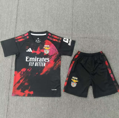Kit Criança S.L.B. 2026-27 Alternativo Preto