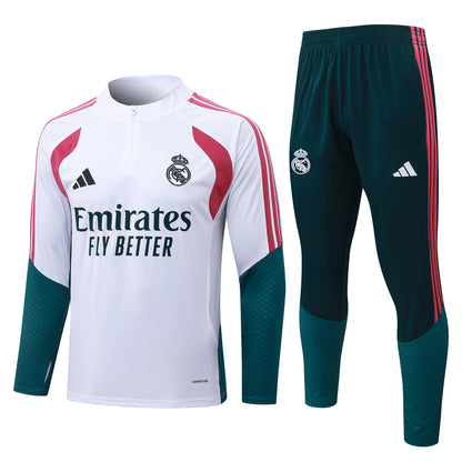 Fato de Treino Real Madrid CF 2026-27 - Camisola com Fecho