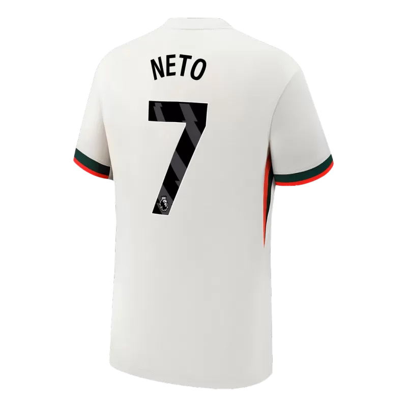Camisola CHE 2025-26 Alternativa Branca Versão Adepto NETO #7