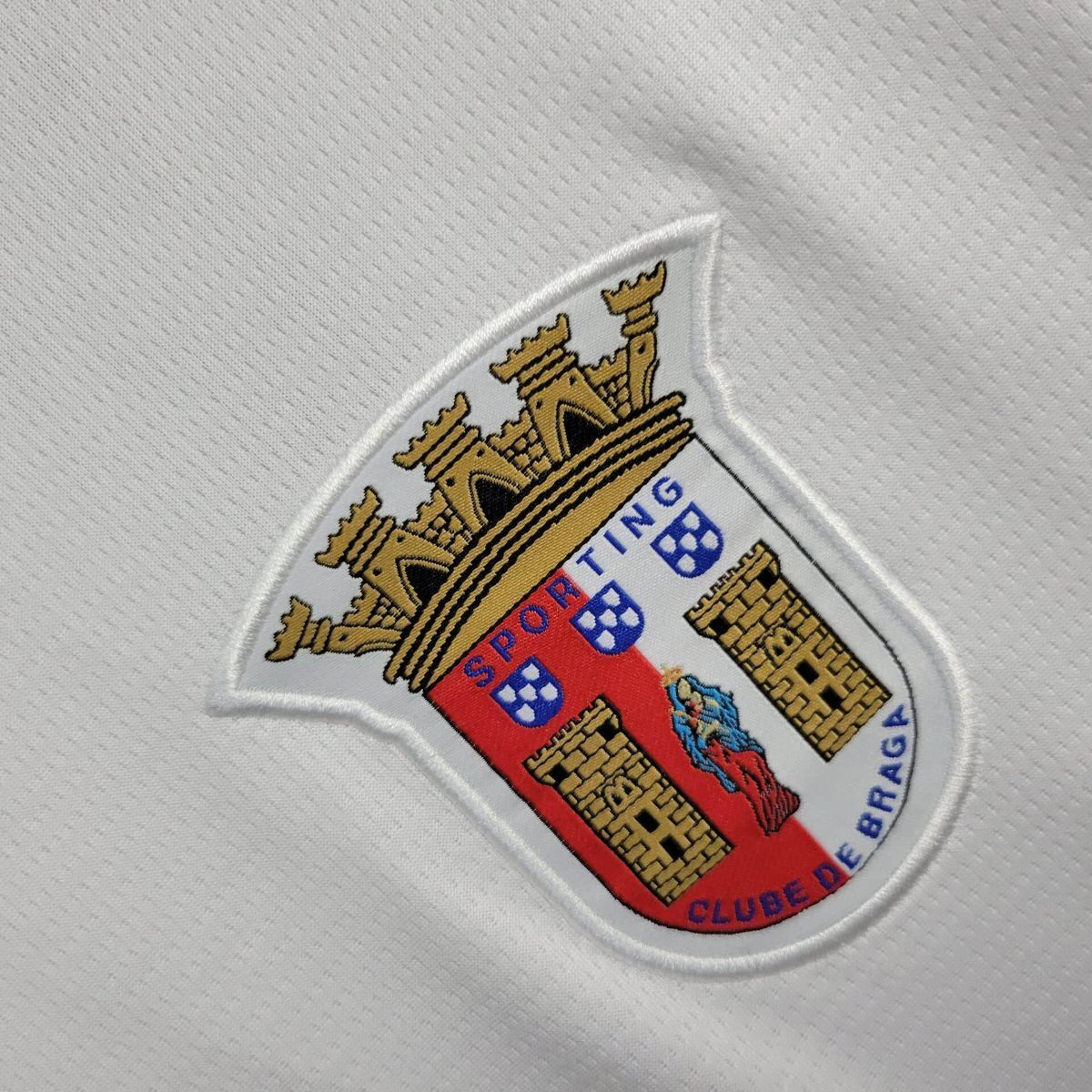 Camisola SC Braga 2025-26 Alternativa Branca Versão Adepto