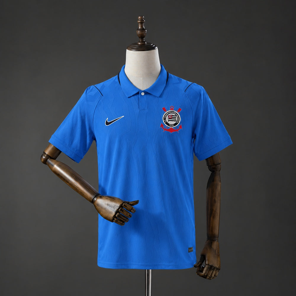 Camisola SC Corinthians 2026-27 Alternativa Azul Versão Adepto