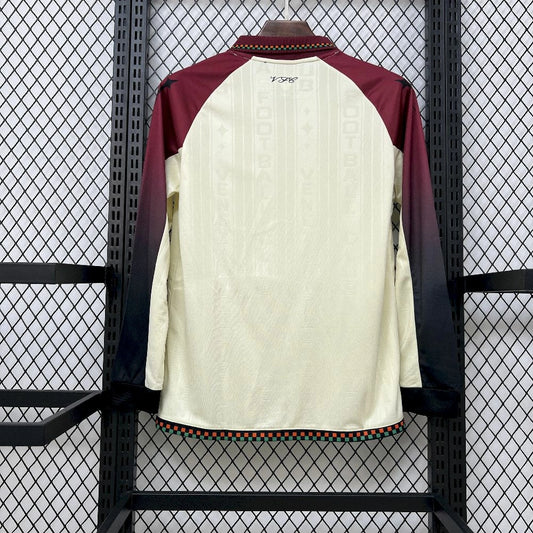 Camisola Manga Comprida Venezia FC 2025-26 Alternativa Creme Versão Adepto