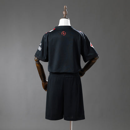 Kit Criança Real Sporting de Gijón 2025-26 Alternativo